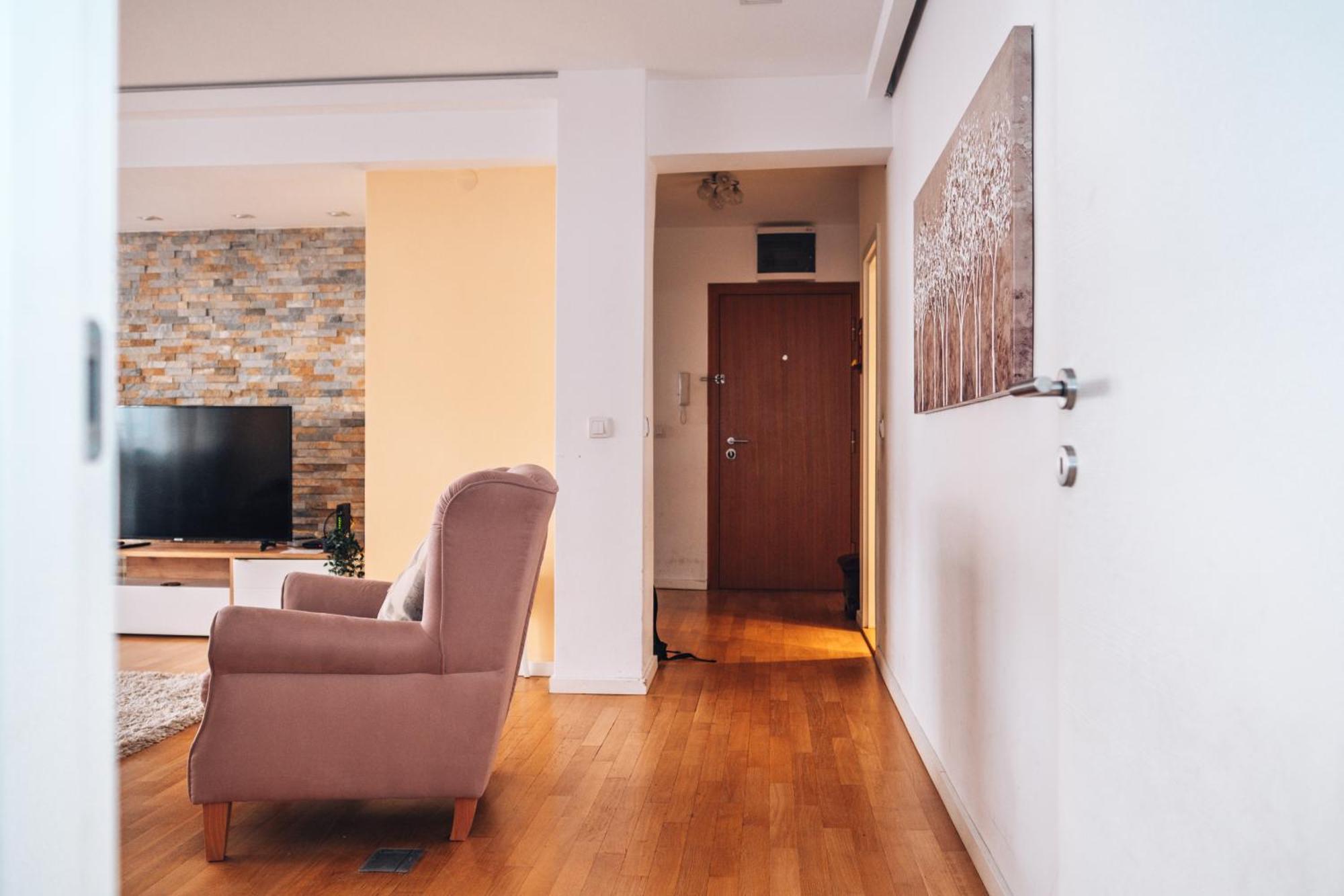 Crown Central Three Bedroom Apartment Belgrád Kültér fotó